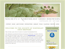 Tablet Screenshot of beersnobs.org